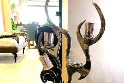 CANDELIERE/PIANTANA ARGENTO KARE